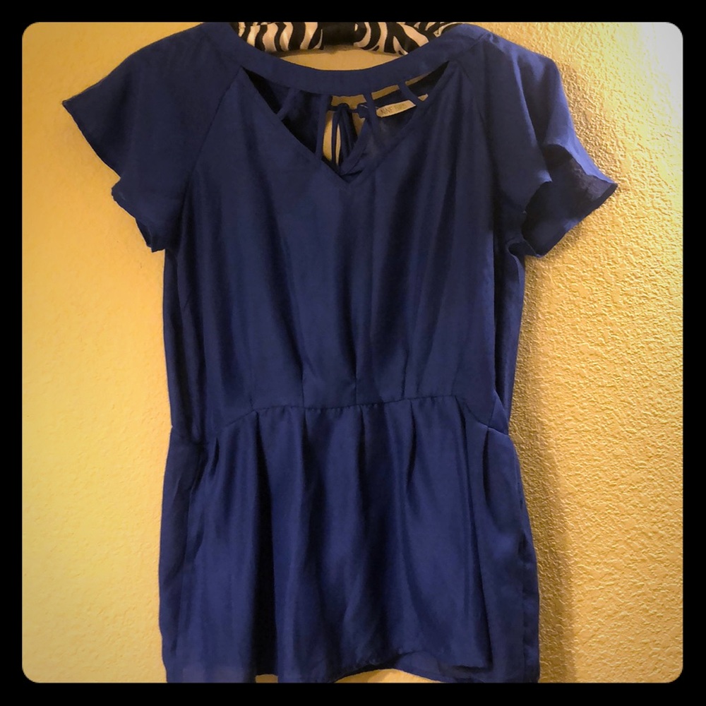 Nine Bird Blue Blouse